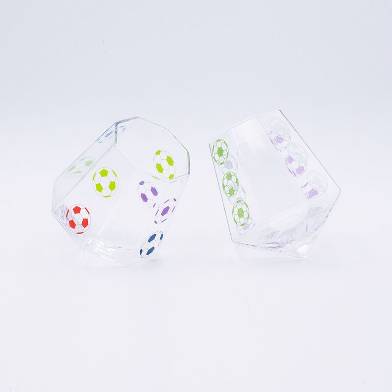 Mug Kaca Decal Fired Dia 6.5*9cm 11cmT 290ml Untuk Orang yang Menikmati Olahraga