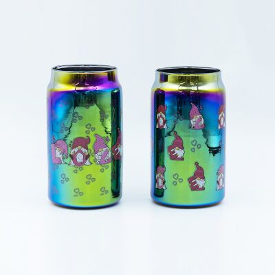 Quality Personalized Cups For Valentine's Day Electroplating And Decal Firing 410 Ml For Gift Shoppers factory