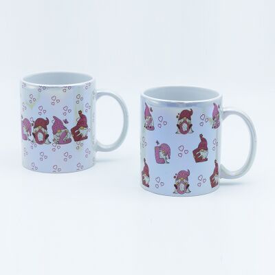 Chất lượng Ngày Valentine cà phê chén với điện áp và Decal nướng 330ml cho lễ hội kỷ niệm cửa hàng nhà máy