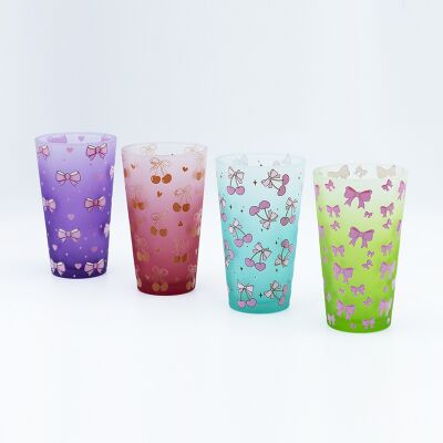 Chất lượng Màu sắc phun và Decal bắn đáng nhớ Valentine Cup Dia 8.7 * 5.7 Cm 14.6 Cm Cho người mua quà tặng nhà máy