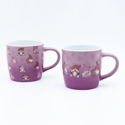 Qualité Boutique en gros de souvenirs offrant des tasses de la Saint-Valentin avec une demande de marché stable pulvérisation de couleur décolleté pour des souvenirs durables Usine