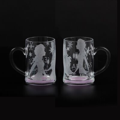 Qualität 380ml Glitzerpulver-Markenbecher Dia 7,8 * 8,5 cm 12 cm hoch für Souvenir-Großhandel Fabrik