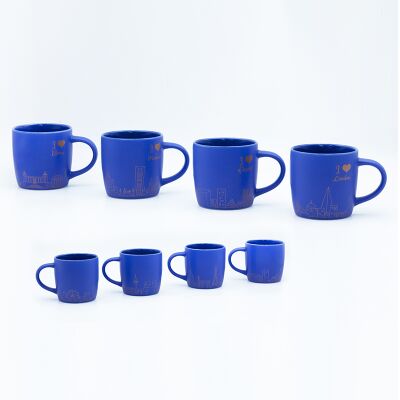 Qualité Tasse à café souvenir avec décalcomanie cuite, idéale pour les boutiques de souvenirs et les collections de détail, capturant des moments uniques. Usine