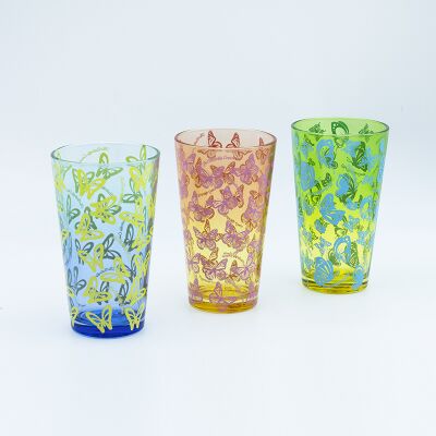 Quality Dia 8.7*5.7cm 14.6cmH 500ml Easter Day Cups Wholesale With Decal Fired And Color Spraying Memorable For IP Customer factory