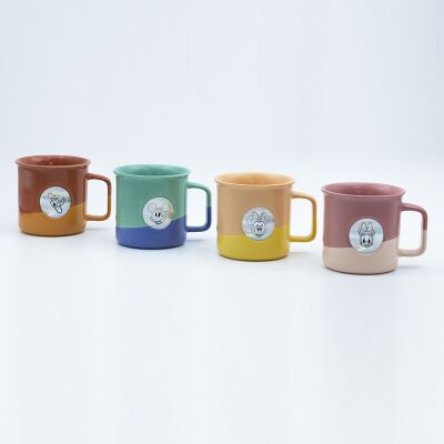 Chất lượng Laser khắc và Decal bắn mug cà phê thương hiệu với dung lượng 370ml cho sử dụng quảng cáo tùy chỉnh nhà máy