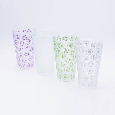 Qualidade Copo de lembrança durável 430ml Com Desenho Descal 8.7 Cm Diâmetro 14.7 Cm Alturas Ideal Ventilador de futebol Colecionável Fábrica