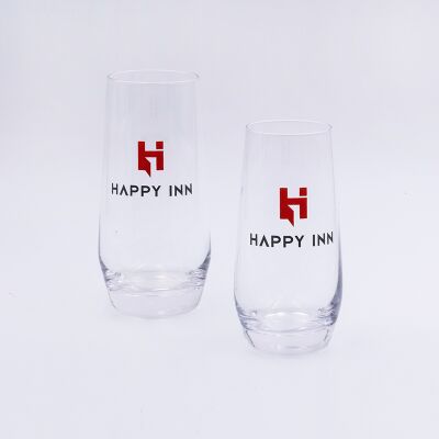 Qualité Tasses de marque de 370 ml pour boutique de cadeaux avec décalcomanie cuite Dia 5,4*5 cm 14,5 cmH Logo personnalisé Usine