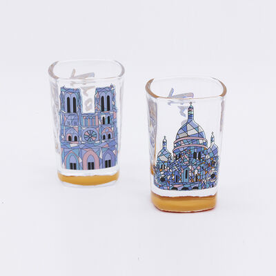 Qualità Tazza ricordo con decalcomania, cottura e verniciatura a spruzzo, diametro 4.2*3.5cm, altezza 6.3cm, 40ml, design unico per negozi all'ingrosso di souvenir Fabbrica