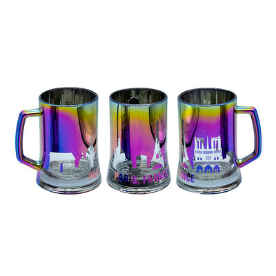 Kwaliteit Souvenirbeker met elektroplate en decal Dia 8.5*9.8cm 13.6cmH onvergetelijk voor toeristische attracties Fabriek