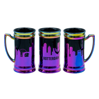 Qualità Tazza da souvenir con elettroplata e adesivo Dia 8.7*9cm 16.2cmH memorabile per gli appassionati di cultura Fabbrica