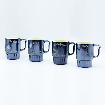 Calidad Taza electroalimentada con calcomanía de 570 ml para tiendas de souvenirs Fábrica