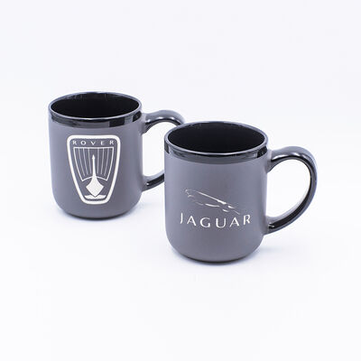 Qualità Tazze da caffè uniche a forma di U da 520 ml, diametro 9,5*6,7 cm, altezza 11 cm, con logo e sabbiatura per negozi di articoli da regalo Fabbrica