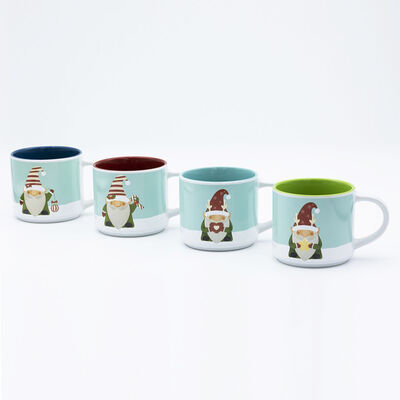 Quality Decal Fired Christmas Mug Bulk Sale Ceramic Design For Holiday Celebrations factory