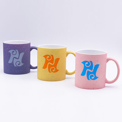 Quality High Capacity Branded Cups With Customizable Decal Fired Decoration For Unique Personalized Gift Solutions factory