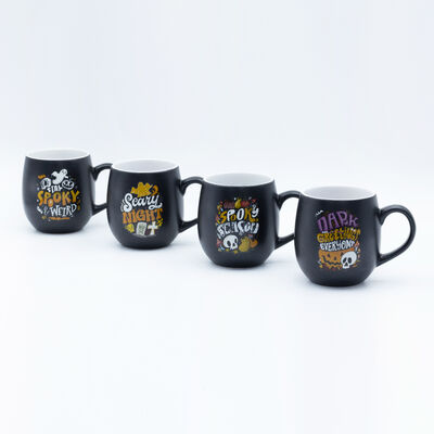 Jakość Personalizowana fabryka ceramicznych kubków na Halloween z certyfikatem FDA dla sklepów z upominkami fabryka