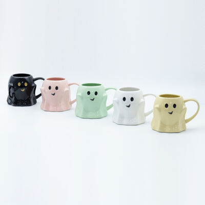 Quality Ceramic Customizable FDA Certified Halloween Coffee Mug Bulk For Gift Stores factory