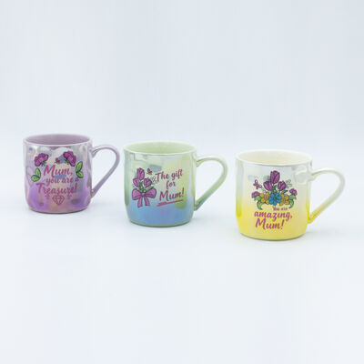 Quality High Temperature Decal Fired Ceramic Mug for Mothers Day with Customizable Design and Premium Packaging factory