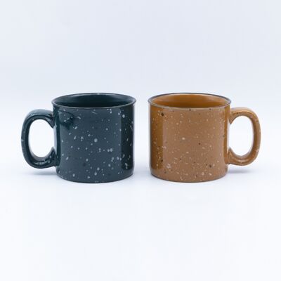 Quality Sublimation Dot Glaze Ceramic Mug - Customizable Souvenir Coffee Mug for Gifts factory